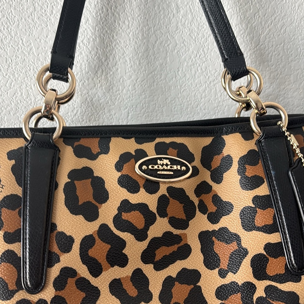 🔥 *Spotlight Stealer* Coach Gallery Bag
~ Leopard Print Posh Perfection! - Picture 14 of 16